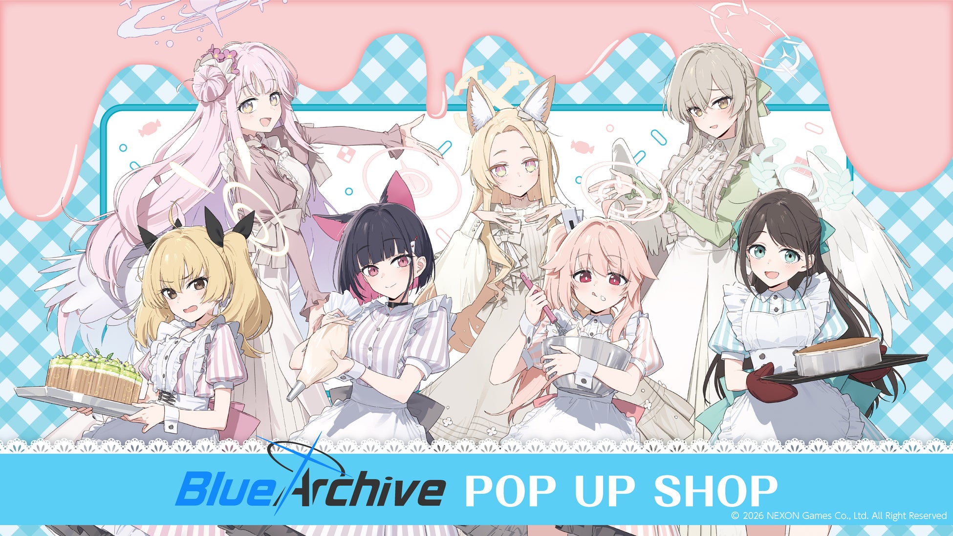 ブルーアーカイブのPOP UP SHOPが6か国15か所で開催決定 | 公募 