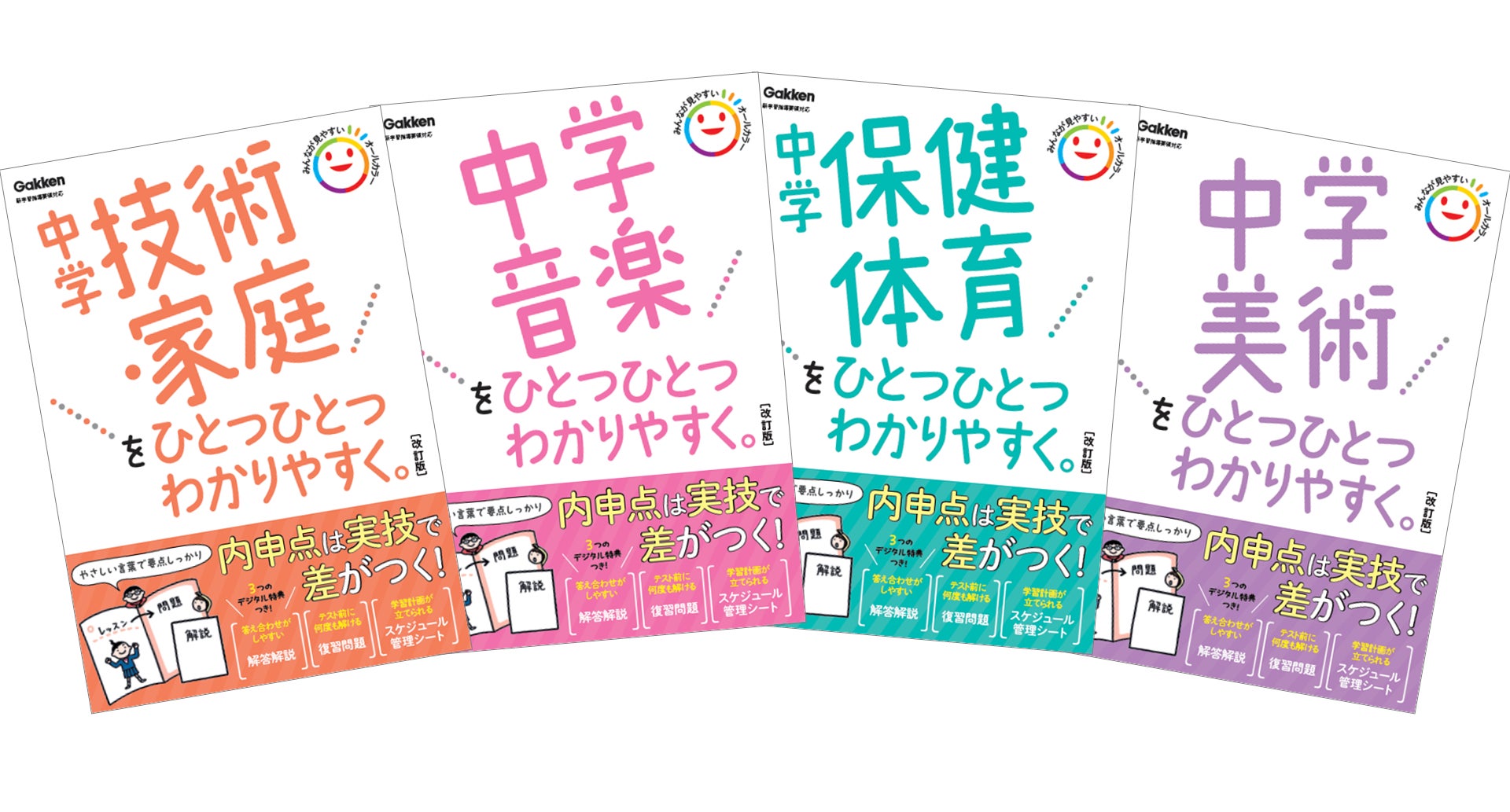 値下げ！中学参考書 マスタープログラム 実技4教科 中学2年生 中学定期