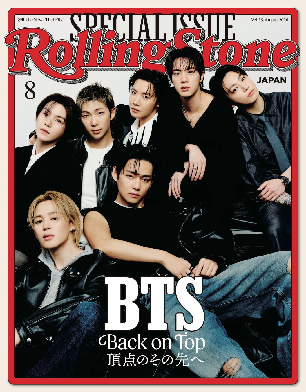 BTS、Rolling Stone誌16カ国版表紙をジャック！完全翻訳版vol.35が6月