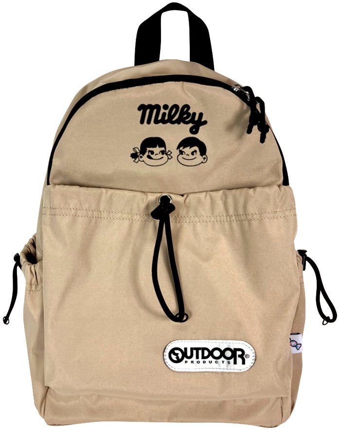 ミルキー発売75周年記念、不二家×OUTDOOR PRODUCTSの限定バッグ発売