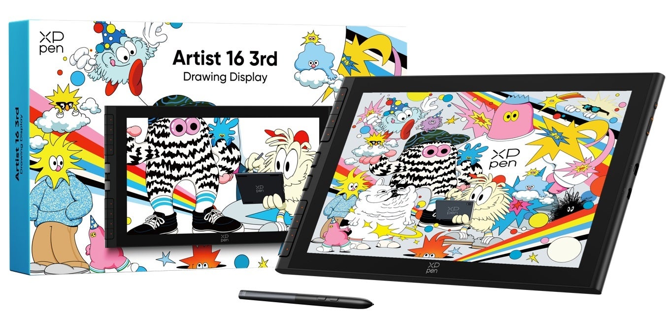 XPPen Artist 16 3rdが新登場、15.4インチ液晶ペンタブレット | 公募