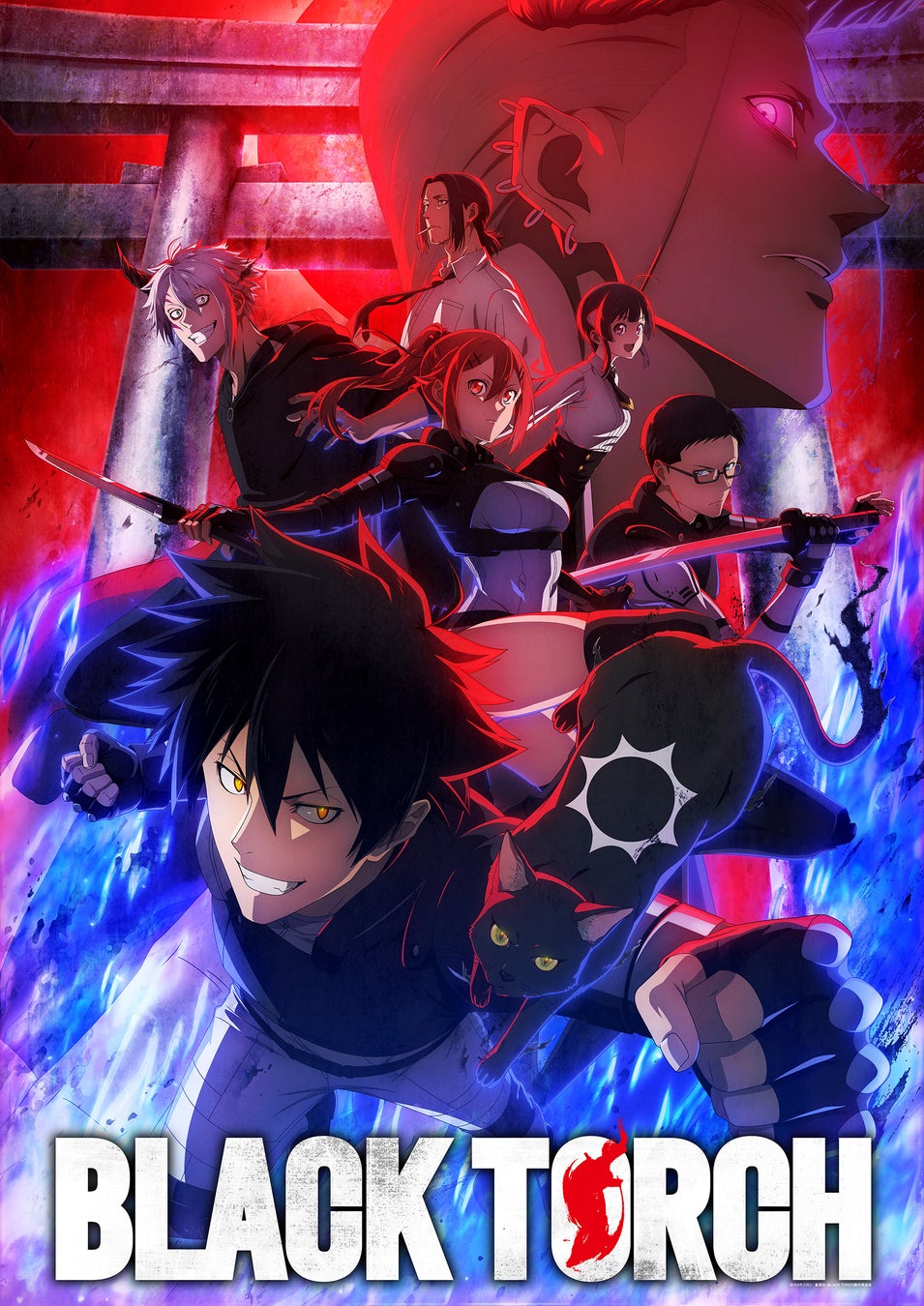 BLACK TORCH7月放送開始、全世界同時配信決定！新ビジュアル公開