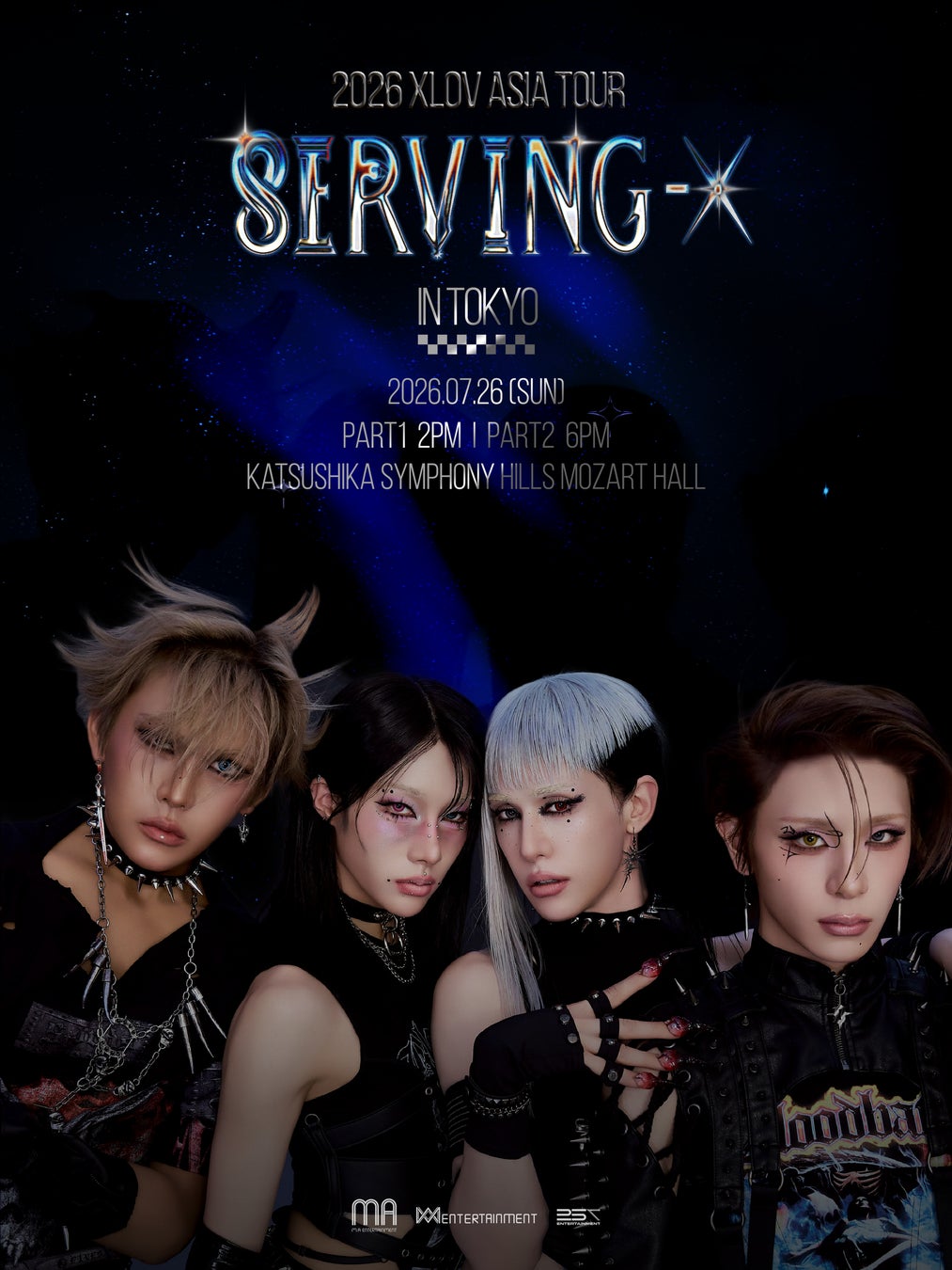 XLOV日本公演2026年7月決定、ファンクラブ&先行チケット受付開始