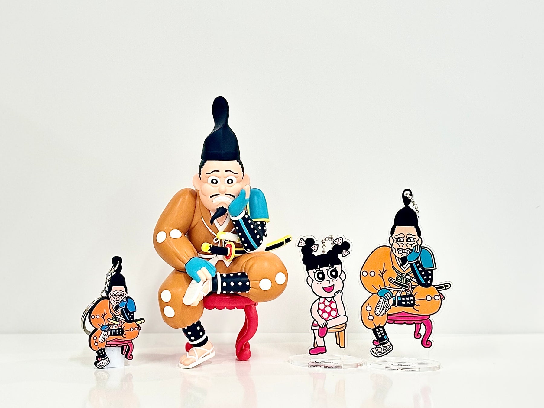 JUN OSONとのコラボフィギュア販売開始、徳川家康しかみ像が150万円で