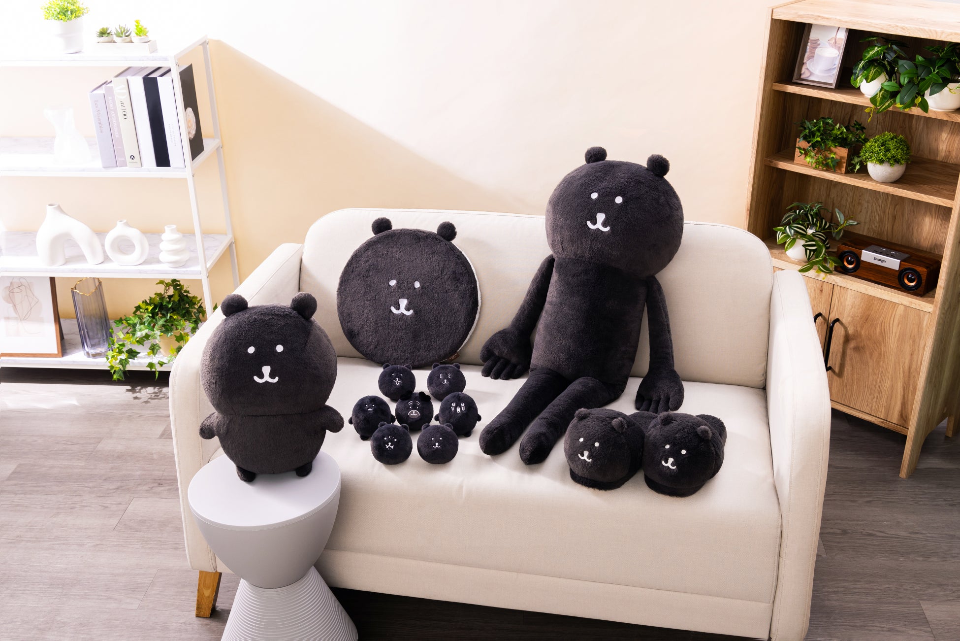 ナガノキャラクターズのくじが7月17日販売開始、全長100cm超のビッグ